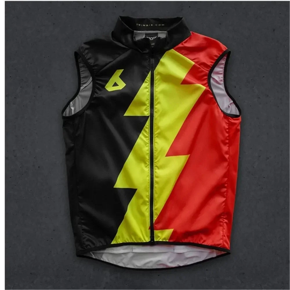 Padded Vest Gilet - Twin Six Cycling Vest Men's Bicycle