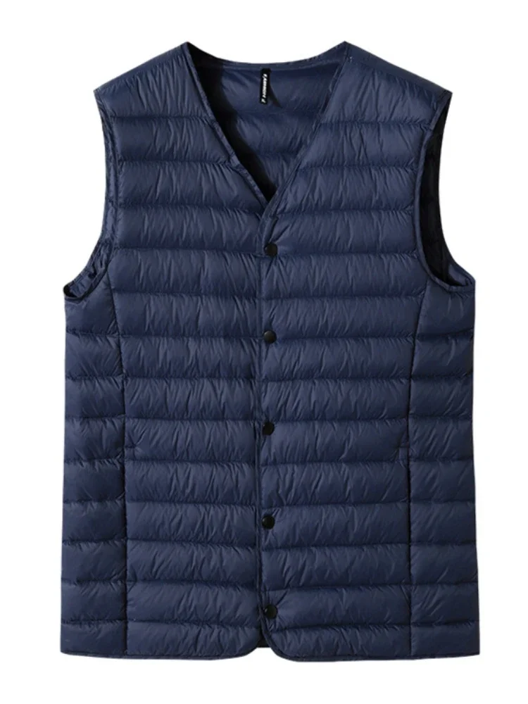 Padded Vest Gilet - 2023 New Winter V-Neck Men's Vest