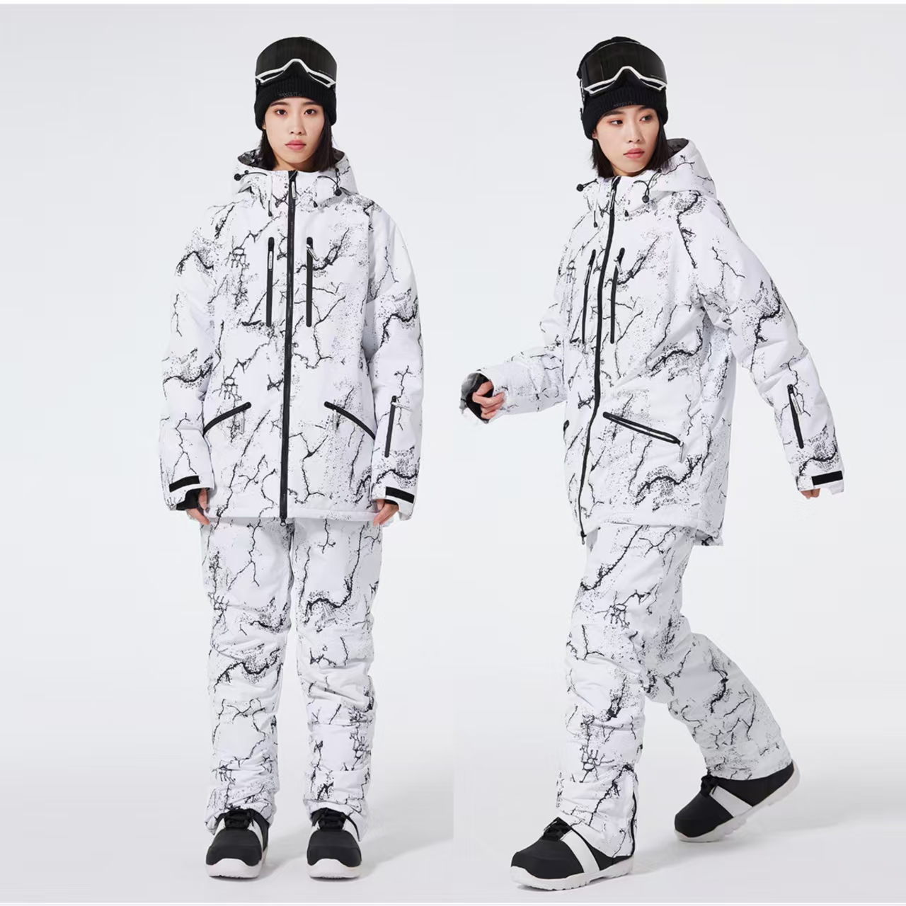 Winter Clothing Matching - NEW Fashion Men Women Winter Ski