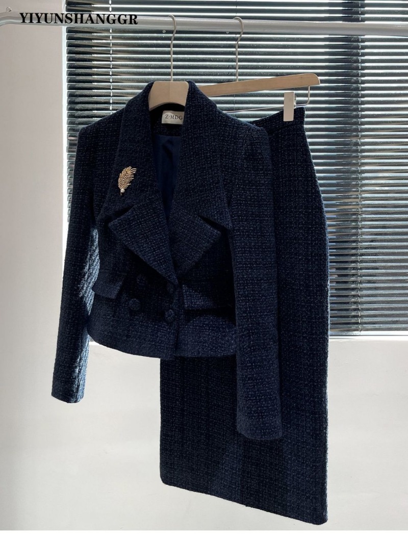Winter Clothing Online - New Autumn Winter Tweed Women's Suit