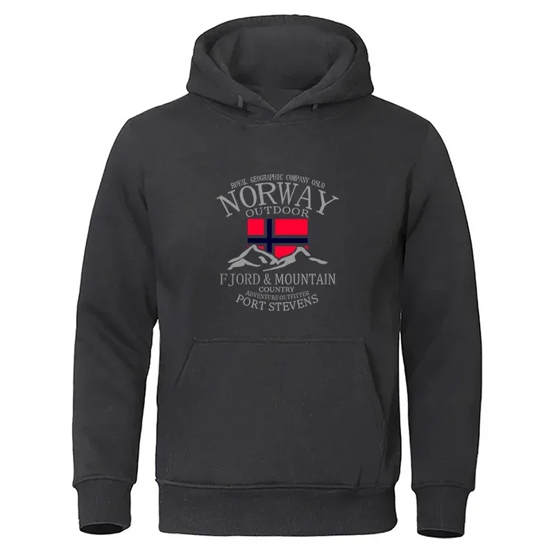 Winter Clothing Norway - Norway Fjord Mountain Men's Long sleeved