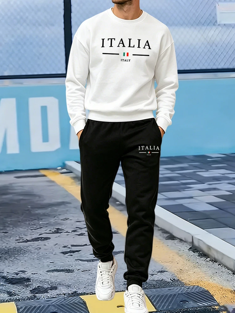 Winter Clothing Pants - 2026 Men's Tracksuit Print Casual O
