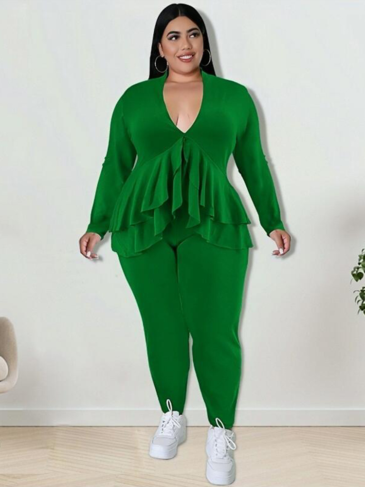Winter Clothing Pants - Plus Size Women Clothing Chic and