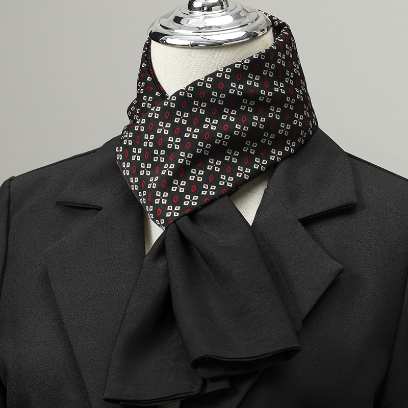Winter Clothing Stores - Men's Scarf Imitation Silk Neck Scarf