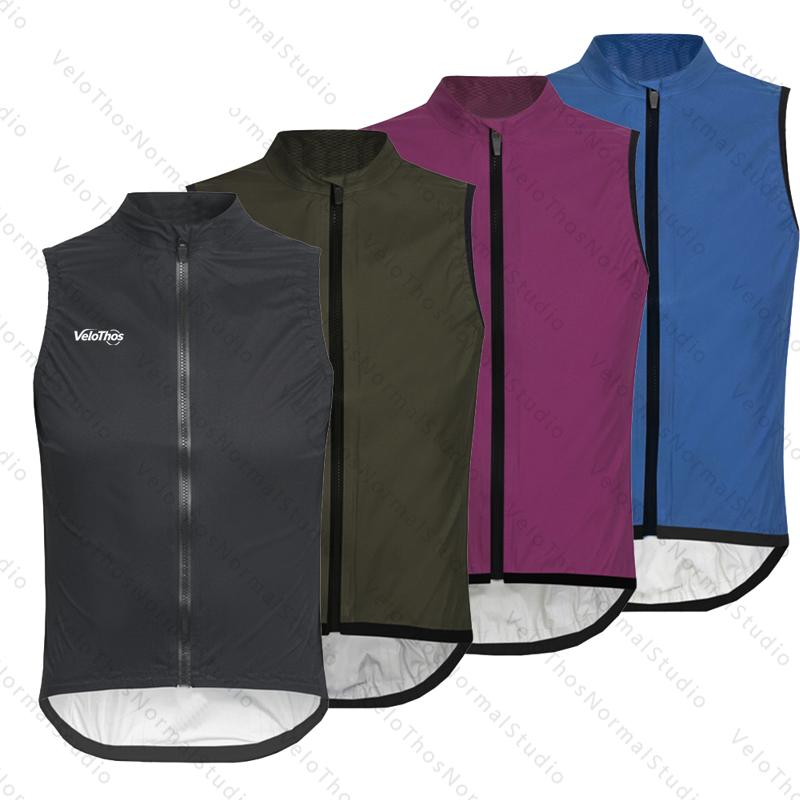 Padded Vest Gilet - Men's Cycling Vest Windproof Sports Run