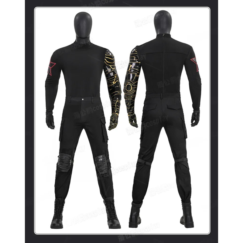 Winter Clothing Pants - Movie Thunderbolts Winter Soldier Cosplay Costume