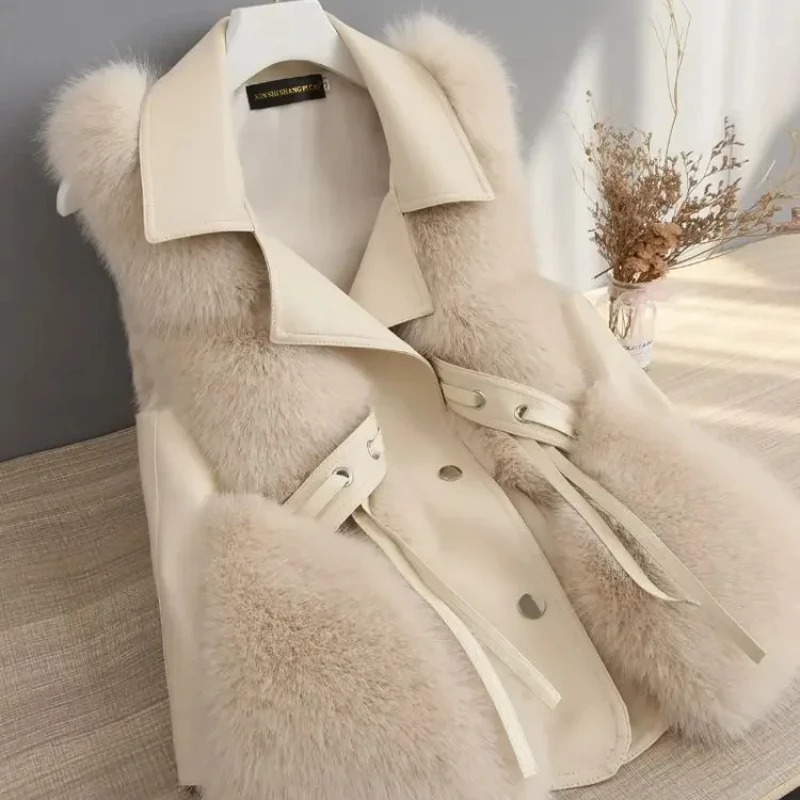 Winter Clothing On Sale Women'S - Solid Color Waistcoat Woman Lace Up