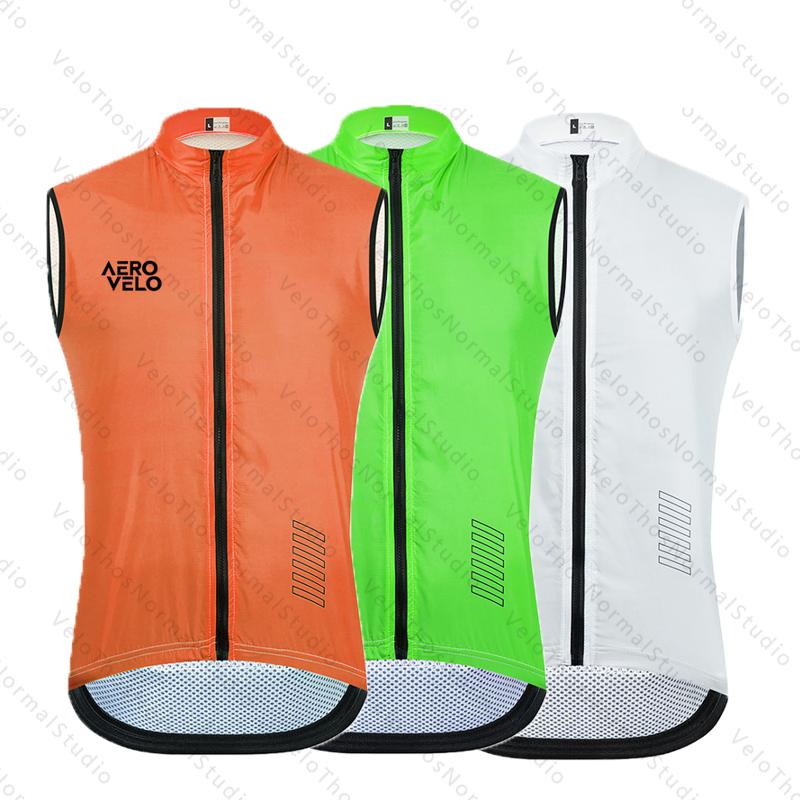 Padded Vest Gilet - Men's Sleeveless Cycling Vest Run Vest