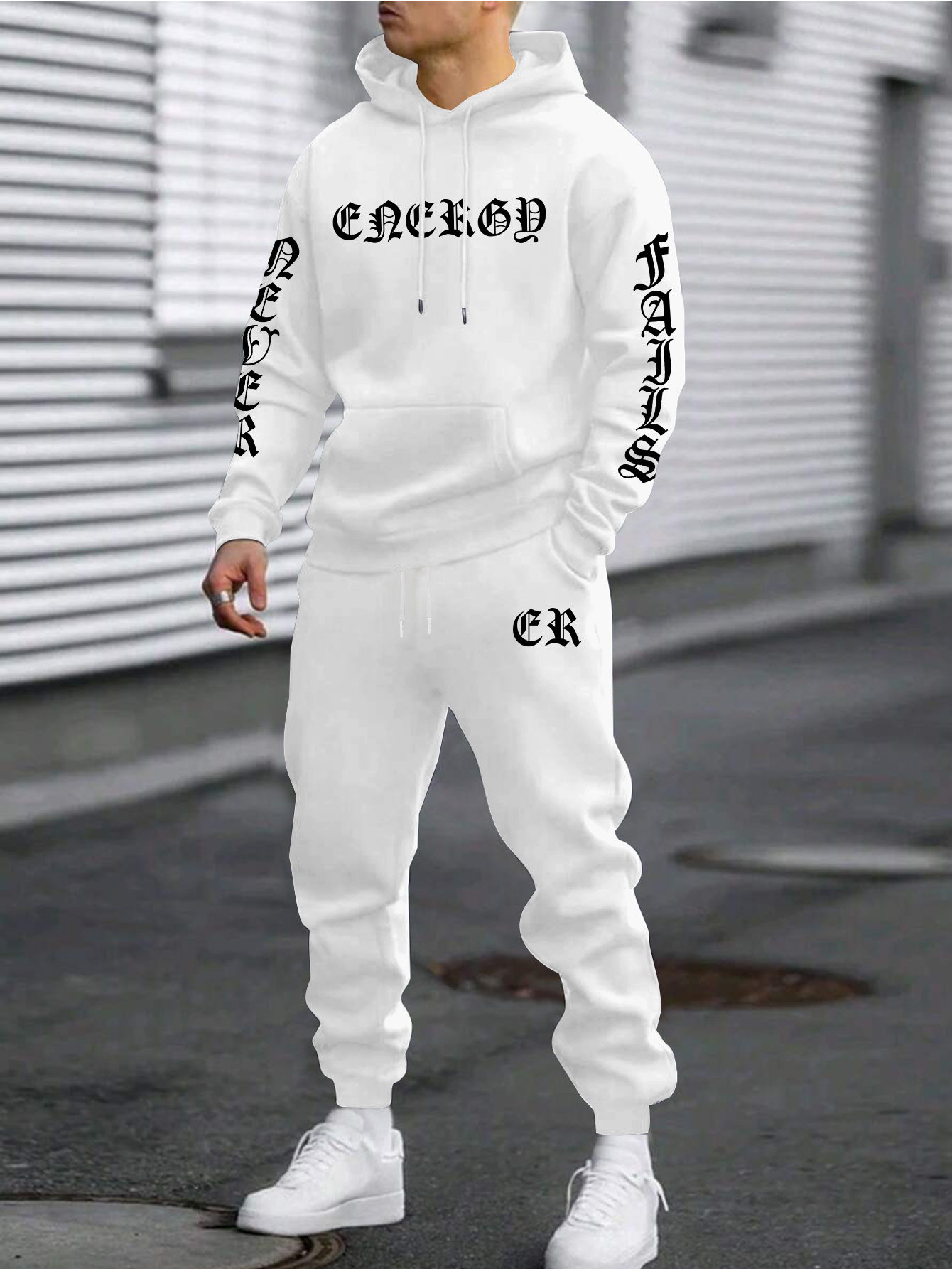 Men's Sports Suits Fashion Tra - Winter Clothing Pants recension och pris