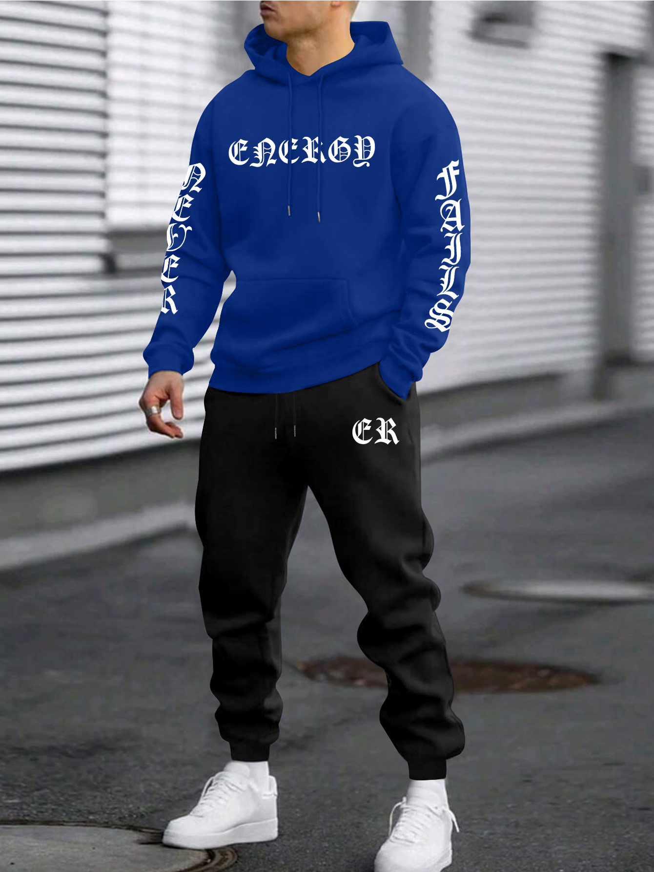 Men's Sports Suits Fashion Tra - Winter Clothing Pants recension och pris