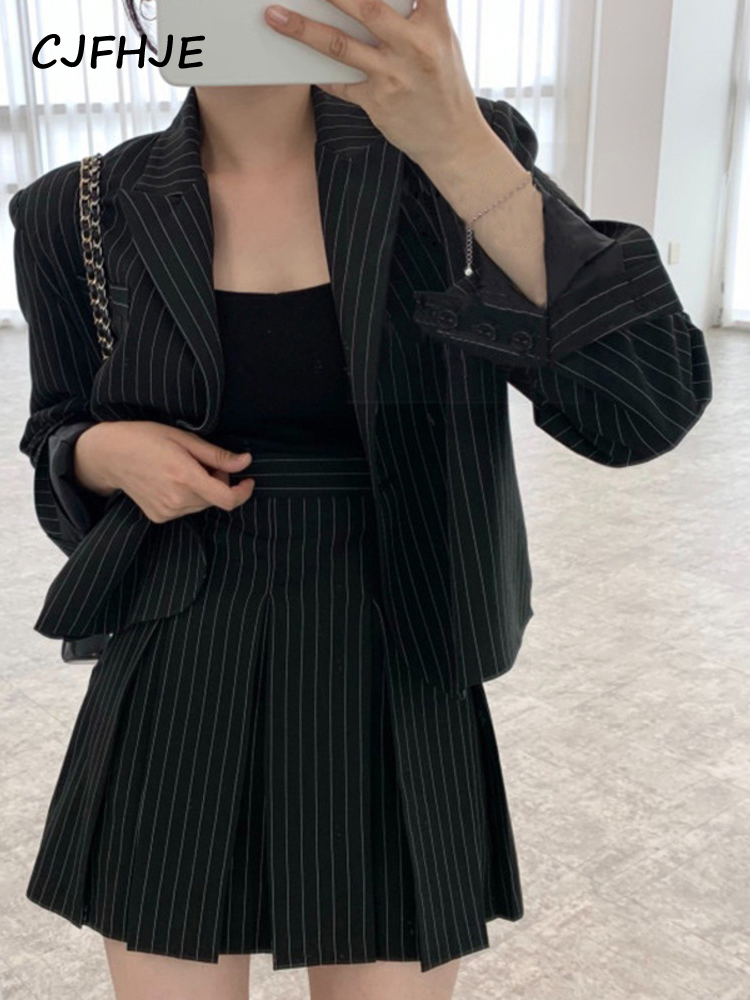 CJFHJE Fashion Stripe Blazer W - Winter Clothing Online recension och pris