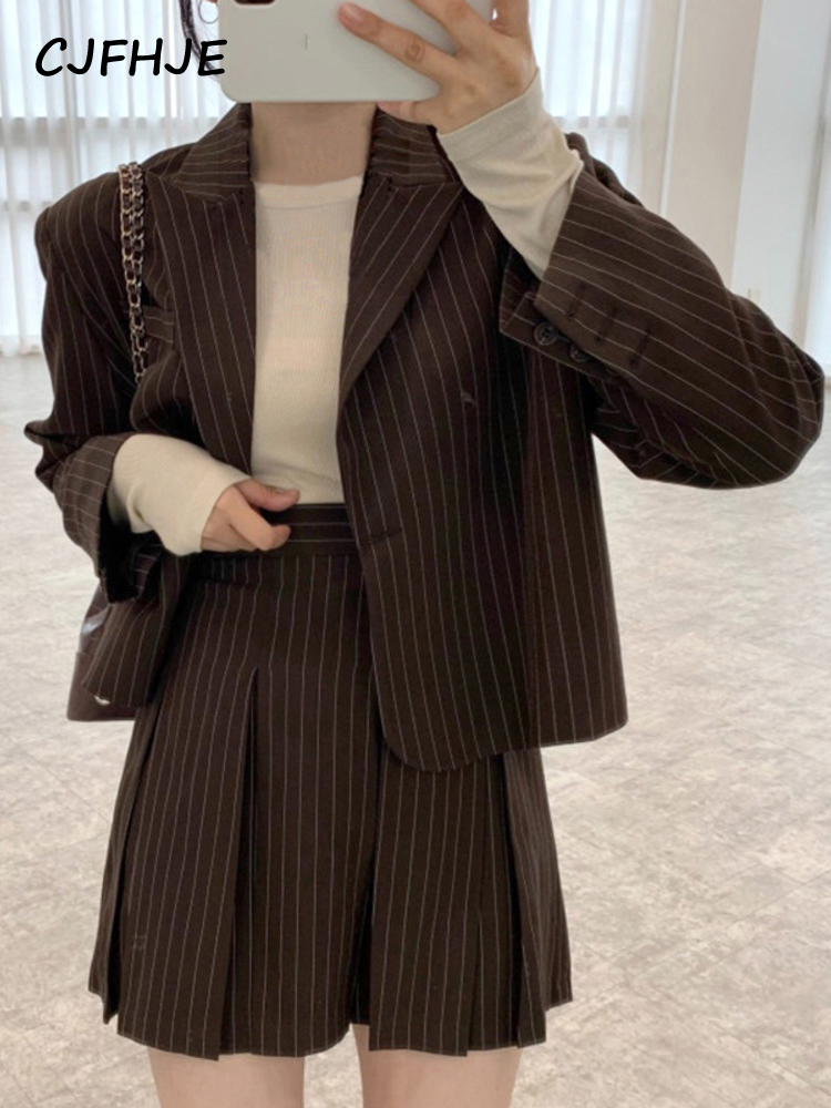 CJFHJE Fashion Stripe Blazer W - Winter Clothing Online recension och pris