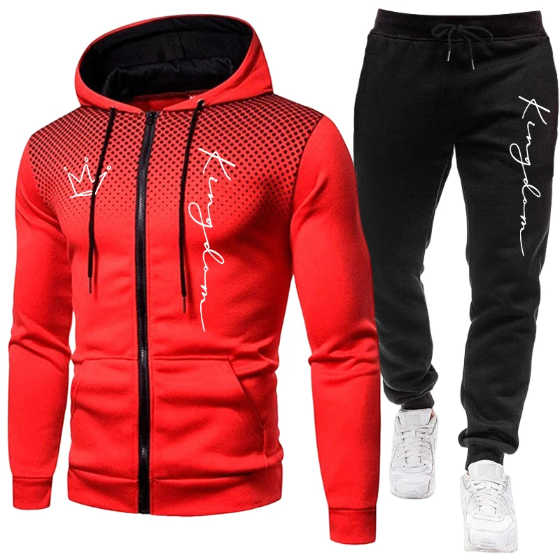 King Men's Jacket Tracksuit Ca - Winter Clothing Matching recension och pris