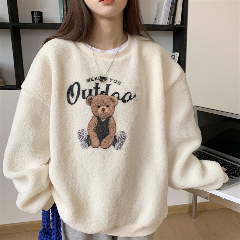 Affordable Warm Lamb Fur Sweat - Winter Clothing Affordable recension och pris