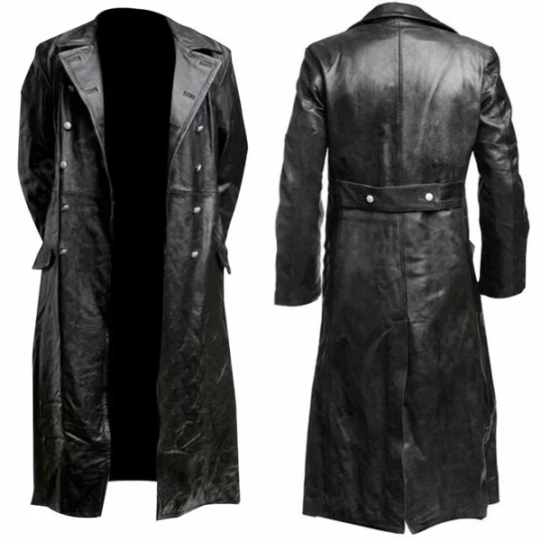Leather Jacket Men Winter Flee - Winter Clothing Matching recension och pris