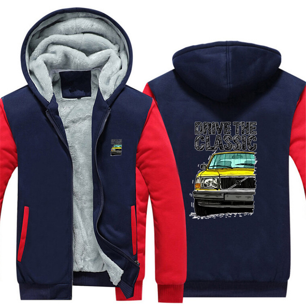 Fleece Warm Thicken Hoodies Dr - Winter Clothing Drive recension och pris