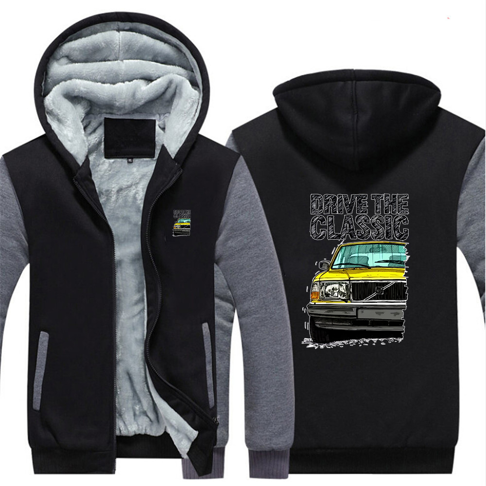 Fleece Warm Thicken Hoodies Dr - Winter Clothing Drive recension och pris