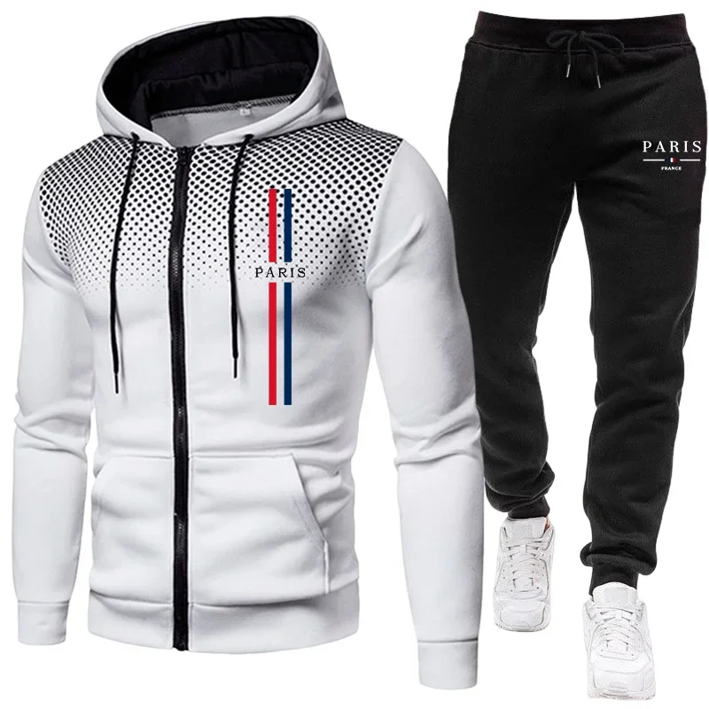 Men sports suit zipper jacket+ - Winter Clothing Pants recension och pris
