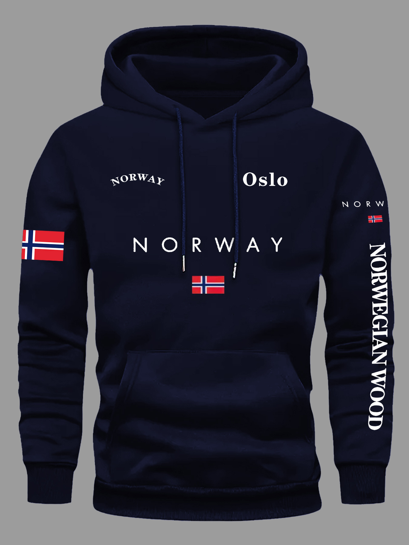 NORWAY Flag Hoodies Men Women  - Winter Clothing Norway recension och pris