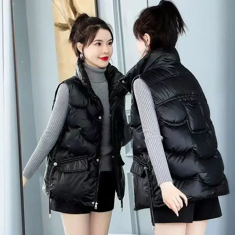 Down Waistcoat Woman Half Quil - Winter Clothing On Sale Women'S recension och pris