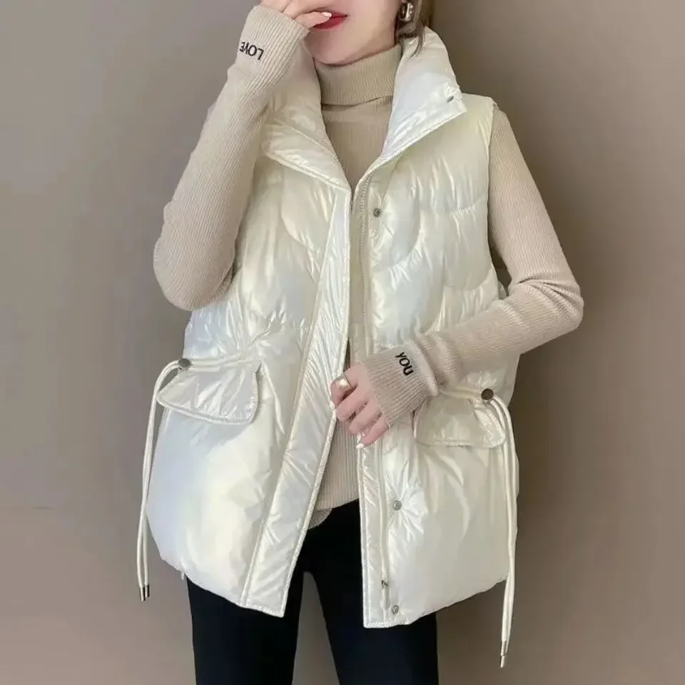 Down Waistcoat Woman Half Quil - Winter Clothing On Sale Women'S recension och pris