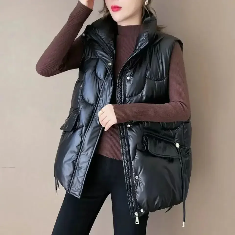 Down Waistcoat Woman Half Quil - Winter Clothing On Sale Women'S recension och pris
