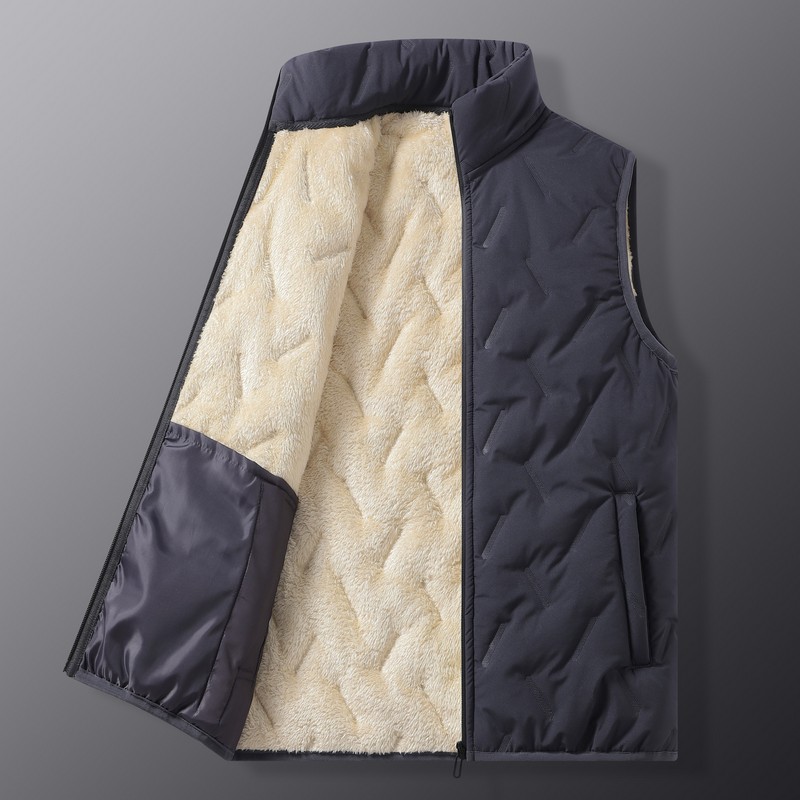 Men's Winter Fleece Lined Quil - Padded Vest Gilet recension och pris