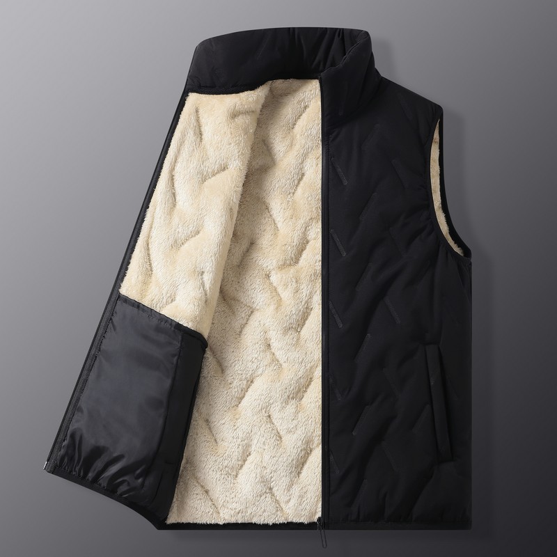 Men's Winter Fleece Lined Quil - Padded Vest Gilet recension och pris