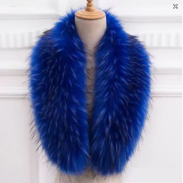 Natural Fur Collar Real raccoo - Winter Clothing Online recension och pris