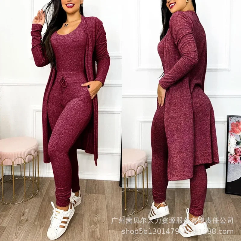 2026 Jumpsuit & Coat Set Autum - Winter Clothing Women Sale recension och pris