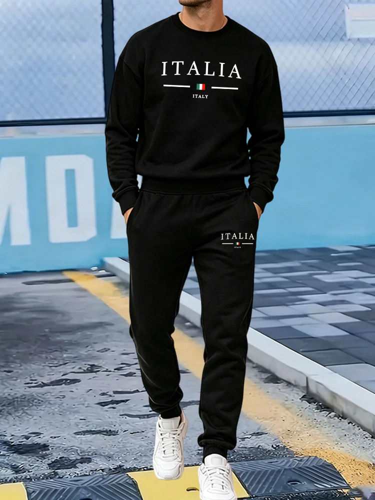 2026 Men's Tracksuit Print Cas - Winter Clothing Pants recension och pris