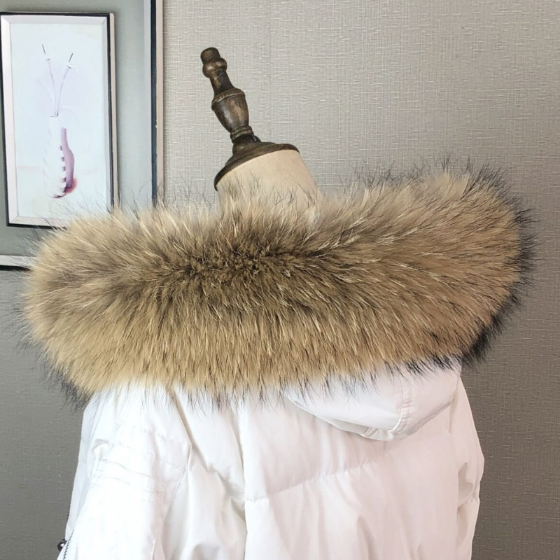 Real Fur Collar for Coat Parka - Winter Clothing Women Sale recension och pris