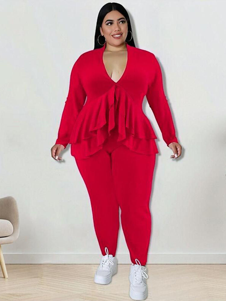 Plus Size Women Clothing Chic  - Winter Clothing Pants recension och pris