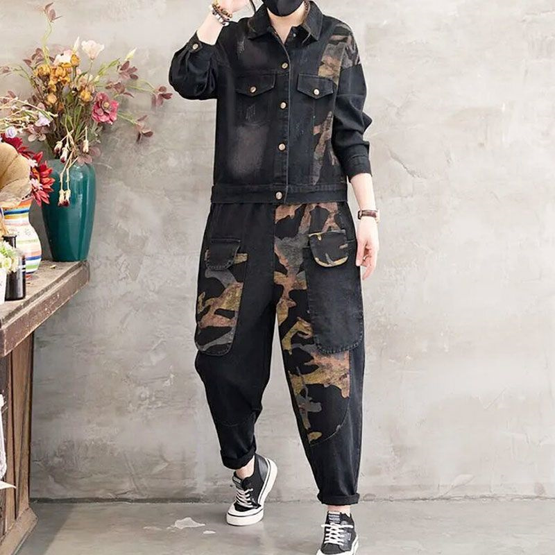 2025 Autumn Denim jacket Suits - Winter Clothing Women Sale recension och pris