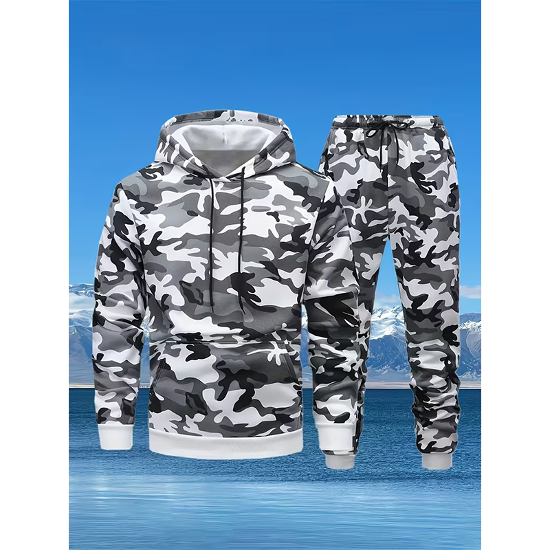 Autumn Camouflage 3D Print Hoo - Winter Clothing Pants recension och pris