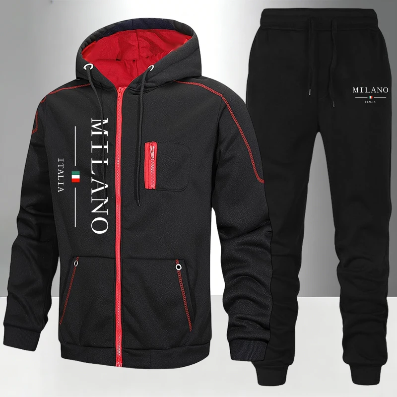 italy Fashion Men's Set/Coat/P - Winter Clothing Matching recension och pris