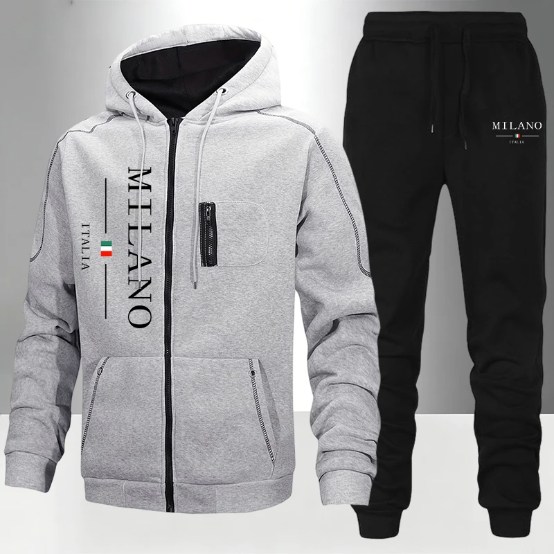 italy Fashion Men's Set/Coat/P - Winter Clothing Matching recension och pris