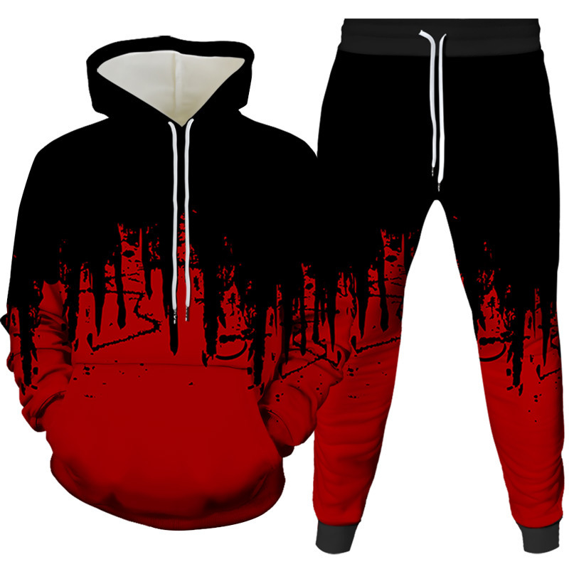 Ink Painting 3D Printed Hoodie - Winter Clothing Pants recension och pris